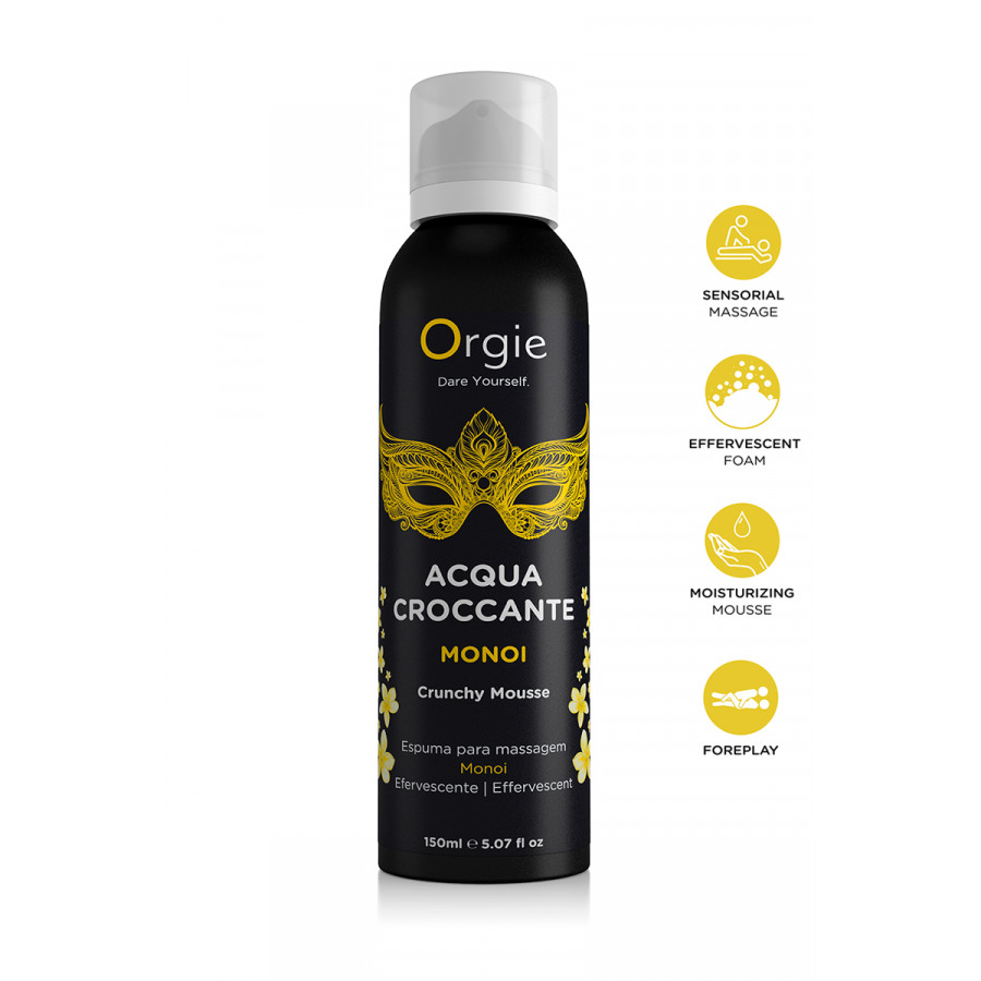 Mousse de massage effervescente Monoi 150ml Mousse de massage effervescente Monoi 150ml