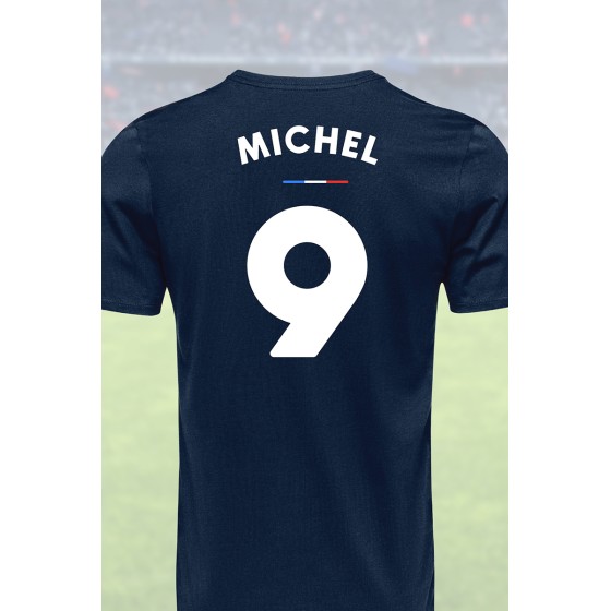Tee shirt joueur 9 Jacquie & Michel