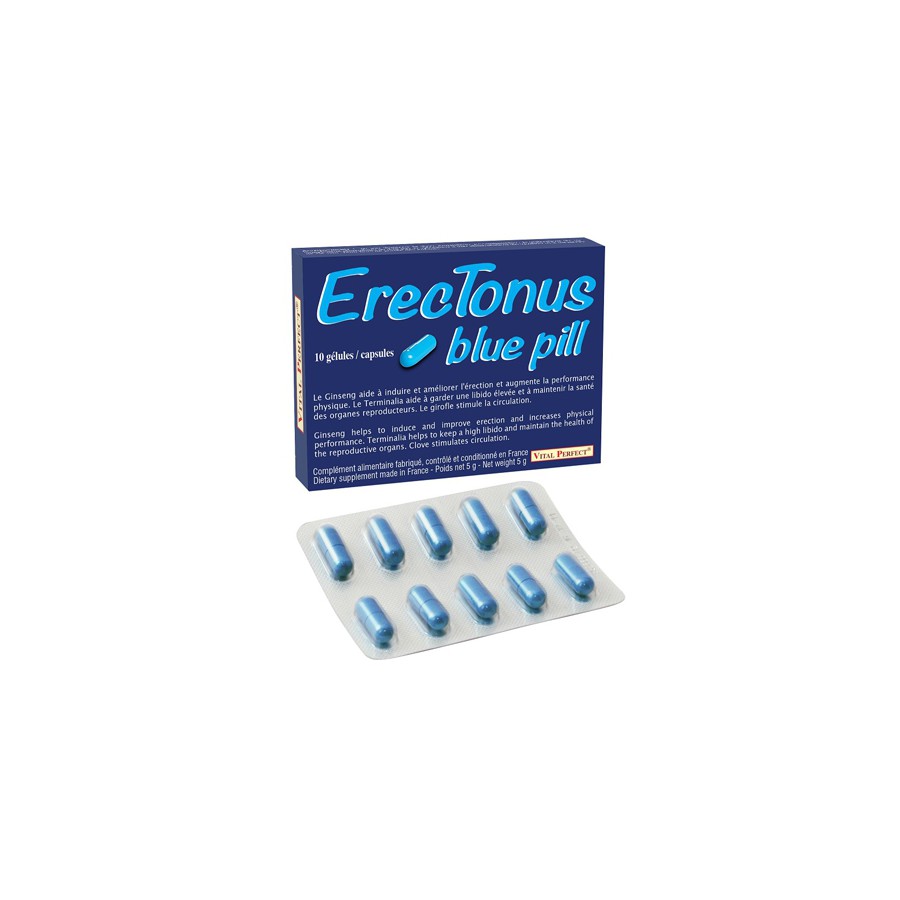 Erectonus Blue Pills (10 gélules)