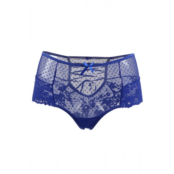 Tanga sexy bleu à laçage