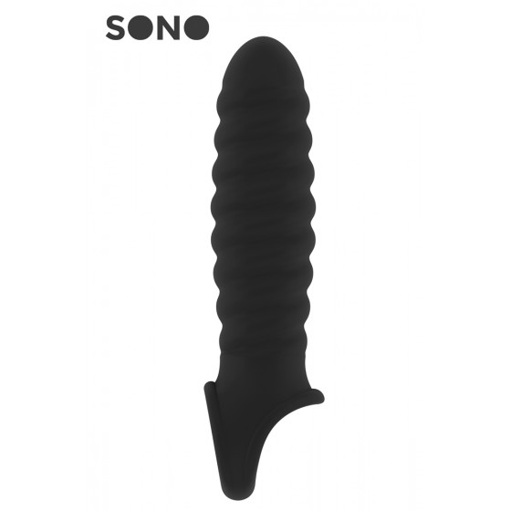 Gaine d'extension de pénis annelée SONO 32