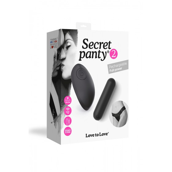 Culotte vibrante télécommandée Secret Panty 2