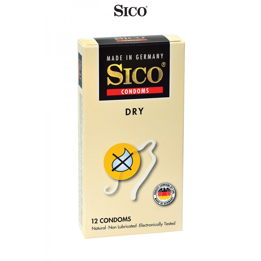 12 préservatifs Sico DRY