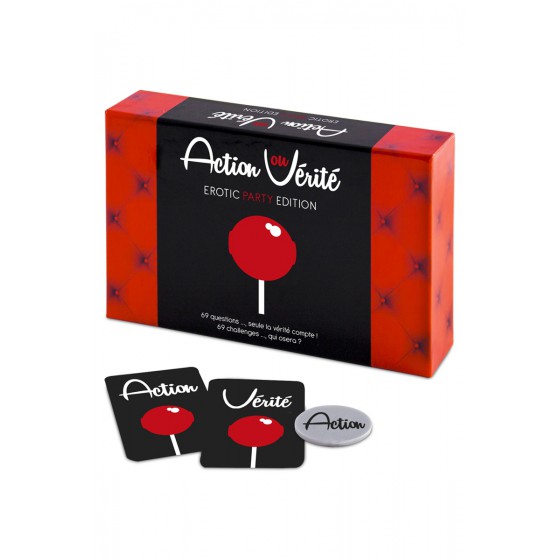 Jeu coquin Action ou Vérité Erotic Party Edition