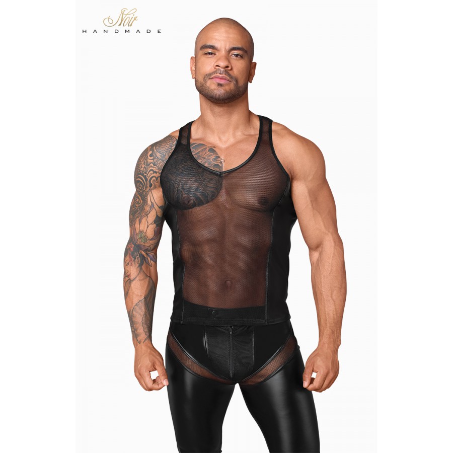 Débardeur filet 3D H057 Débardeur filet 3D H057