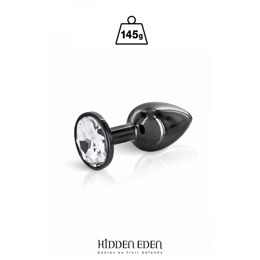 Plug bijou acier noir S - Hidden Eden Plug bijou acier noir S - Hidden Eden