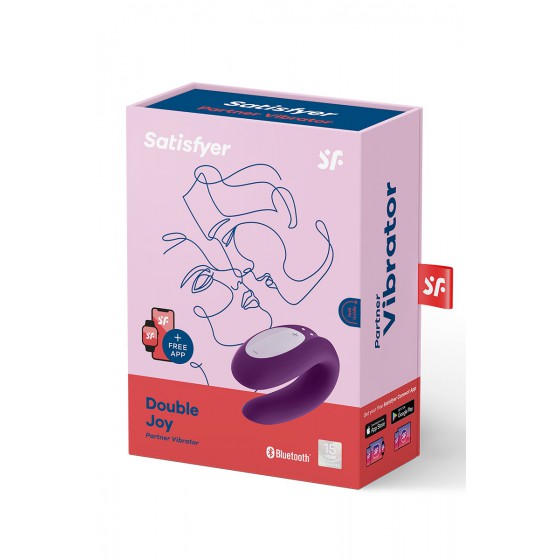 Stimulateur Double Joy violet - Satisfyer