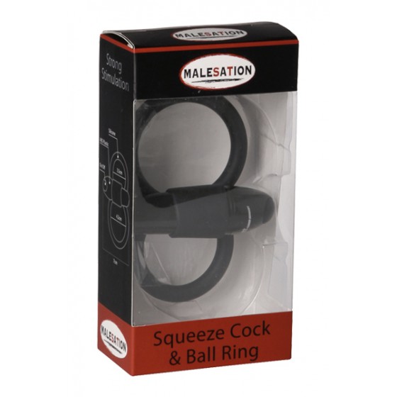 Squeeze Cock & Ball Ring - Malesation