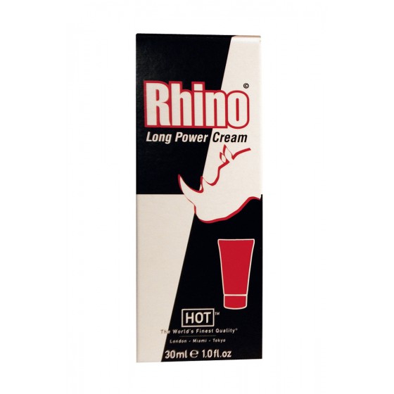 Crème retardante Rhino Long Power Cream 30ml - HOT