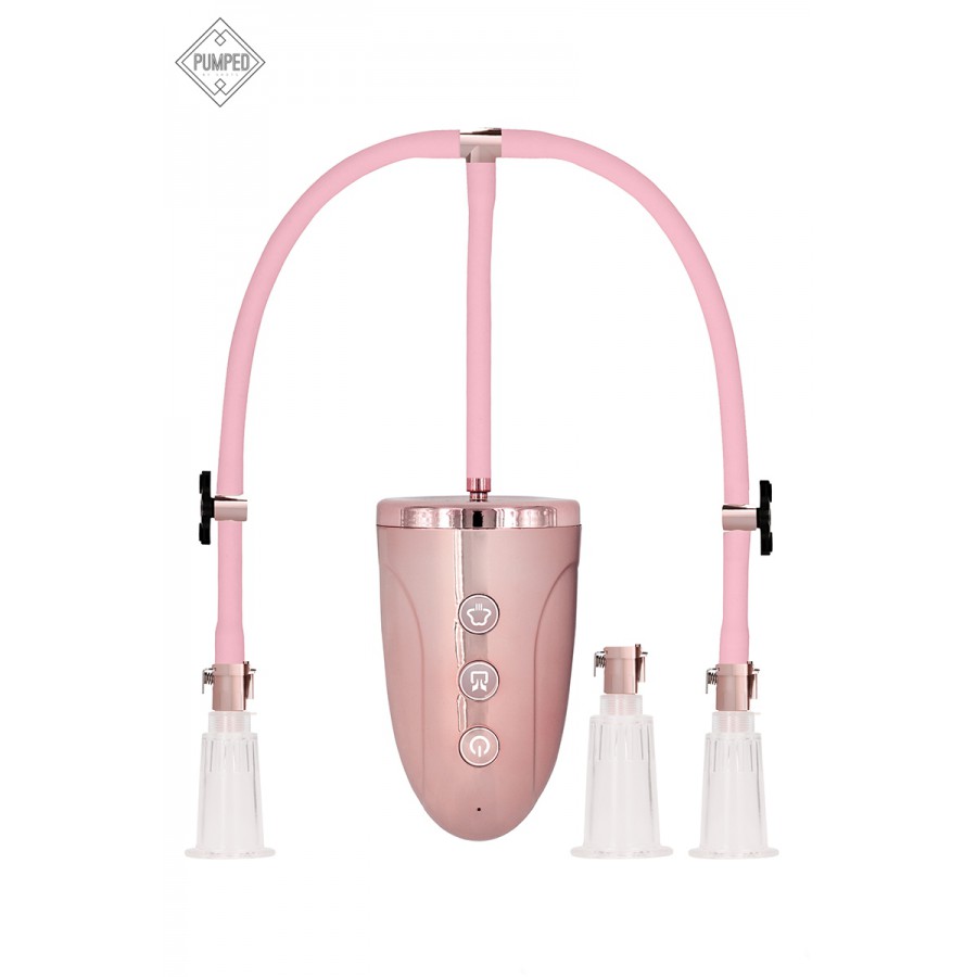 Pompe à tétons et clitoris automatique Medium - Pumped Pompe à tétons et clitoris automatique Medium - Pumped