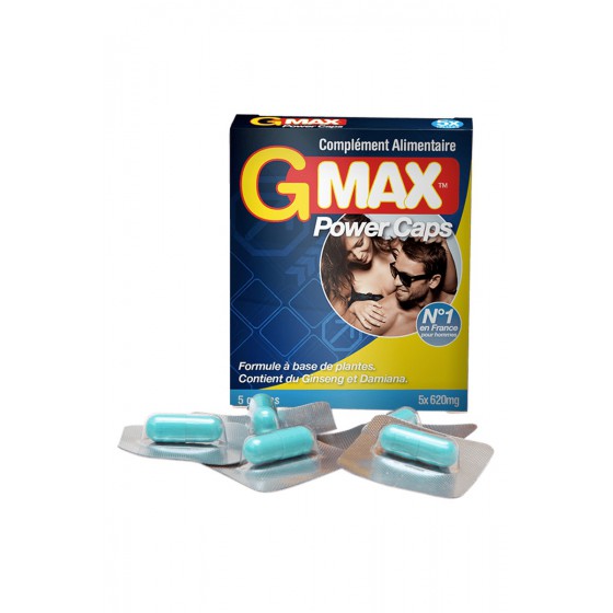 G-Max Power Caps Homme (5 gélules)