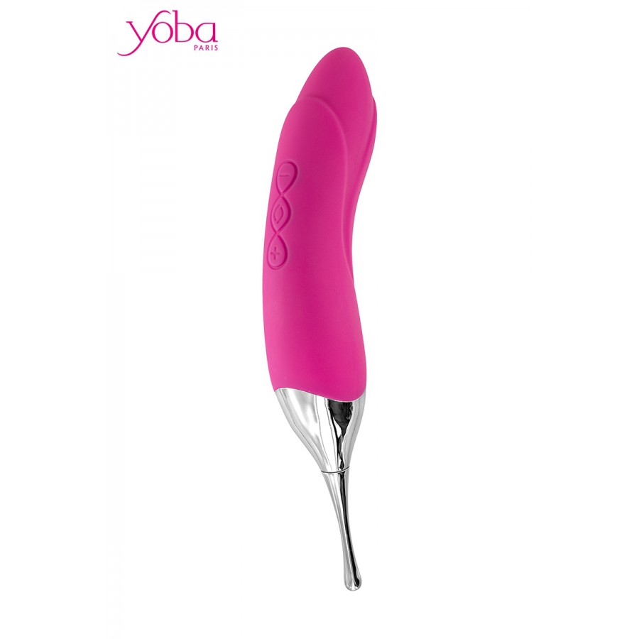 Double stimulateur Accuracy fuchsia - Yoba Double stimulateur Accuracy fuchsia - Yoba