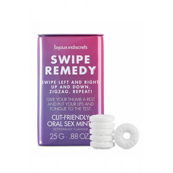 Bonbons mentholés pour cunnilingus SWIPE REMEDY