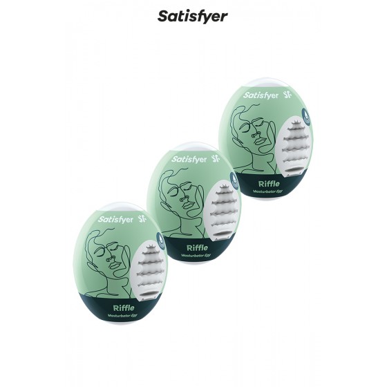 3 Masturbateurs Eggs Riffle - Satisfyer