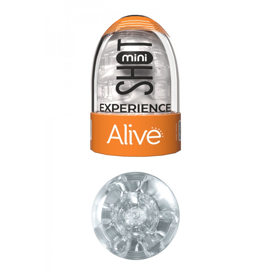 Masturbateur Mini Shot Experience Transparent Masturbateur Mini Shot Experience Transparent