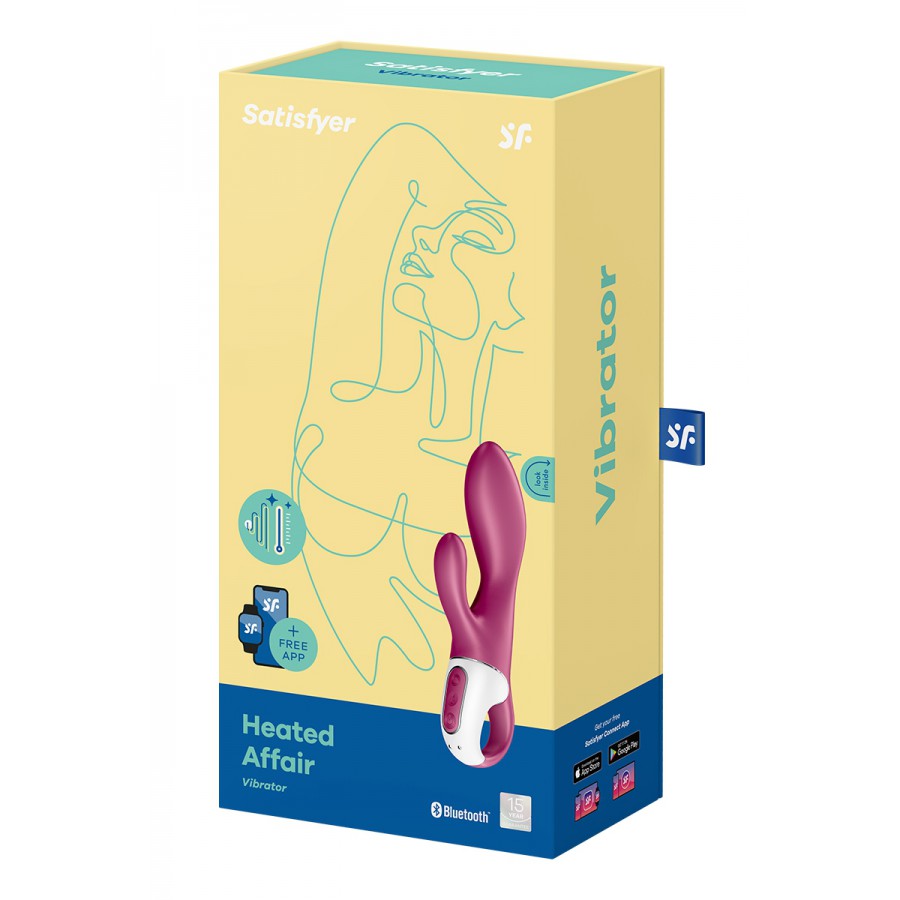 Vibromasseur Rabbit Heated Affair - Satisfyer