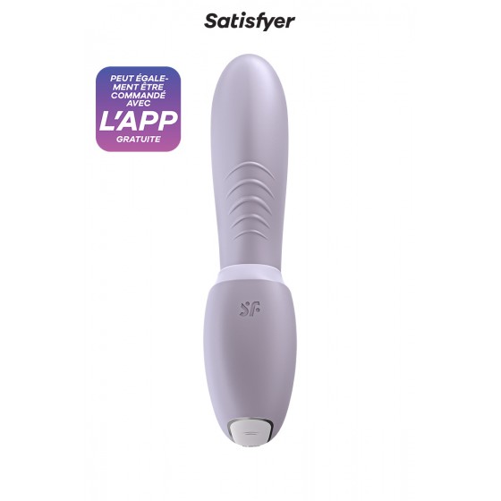 Double stimulateur connecté Sunray Lilas - Satisfyer