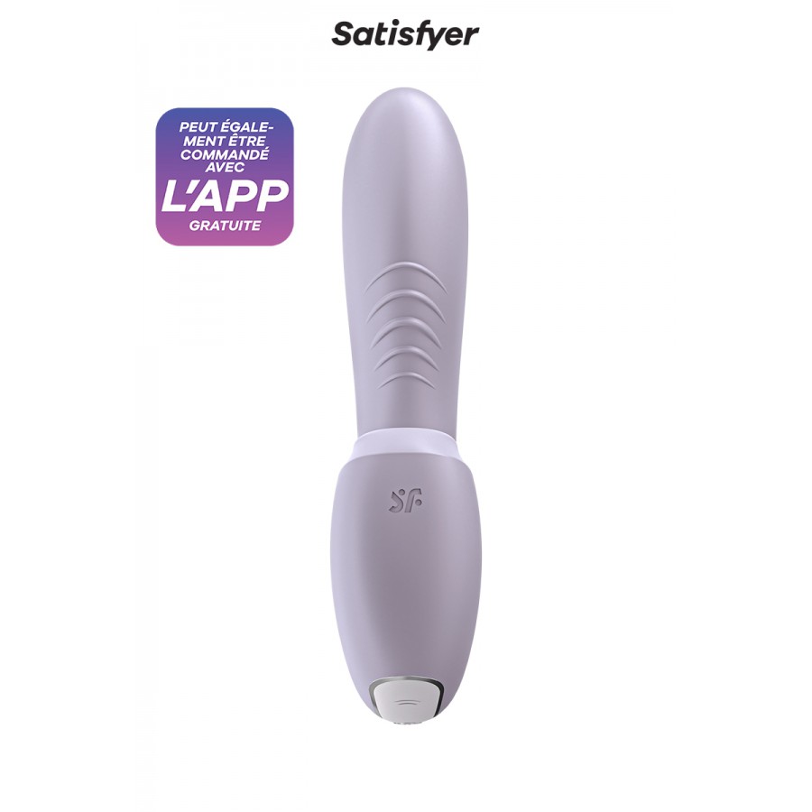 Double stimulateur connecté Sunray Lilas - Satisfyer