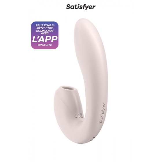 Double stimulateur connecté Sunray rose - Satisfyer