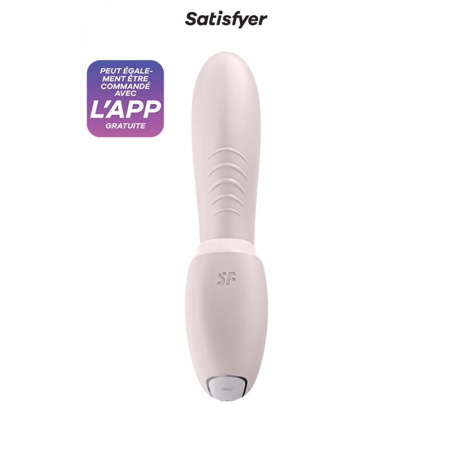 Double stimulateur connecté Sunray rose - Satisfyer