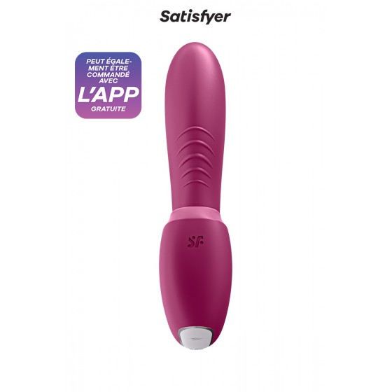 Double stimulateur connecté Sunray bordeaux - Satisfyer