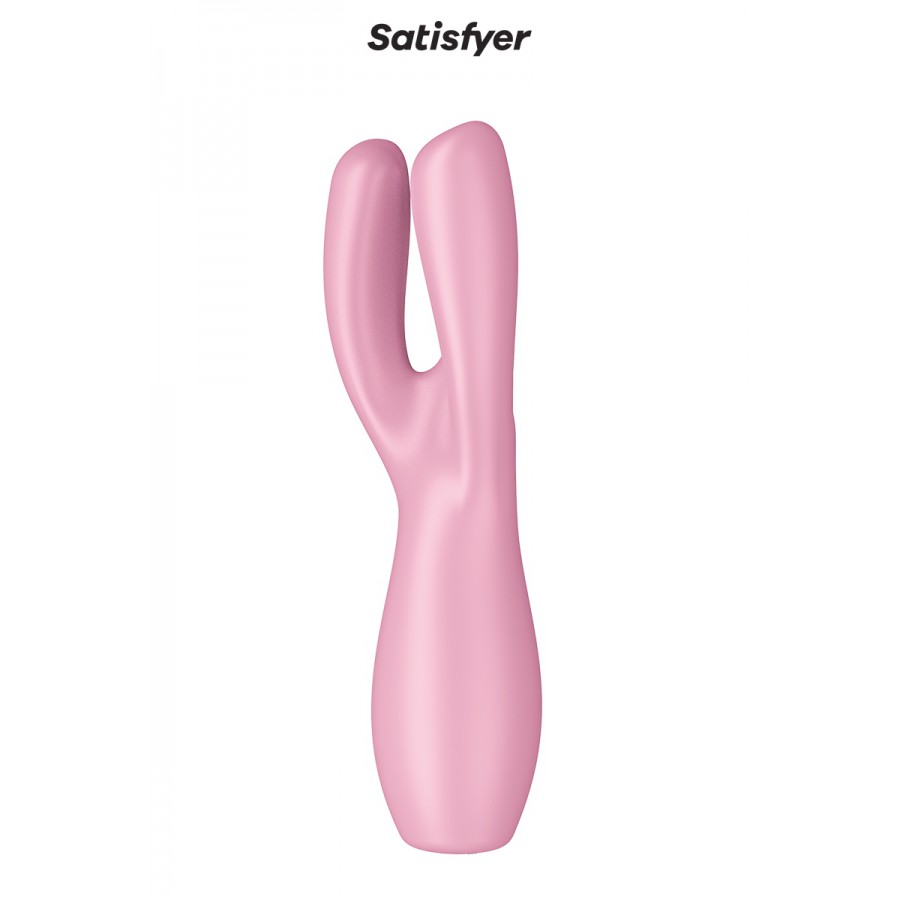 Stimulateur Threesome 3 rose - Satisfyer