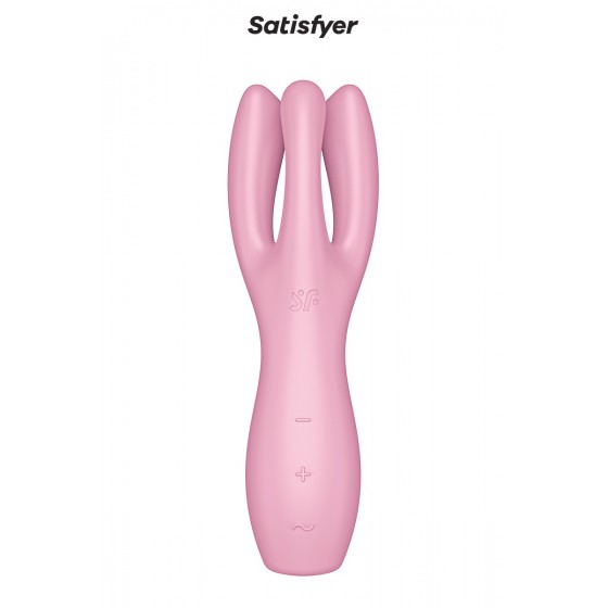 Stimulateur Threesome 3 rose - Satisfyer