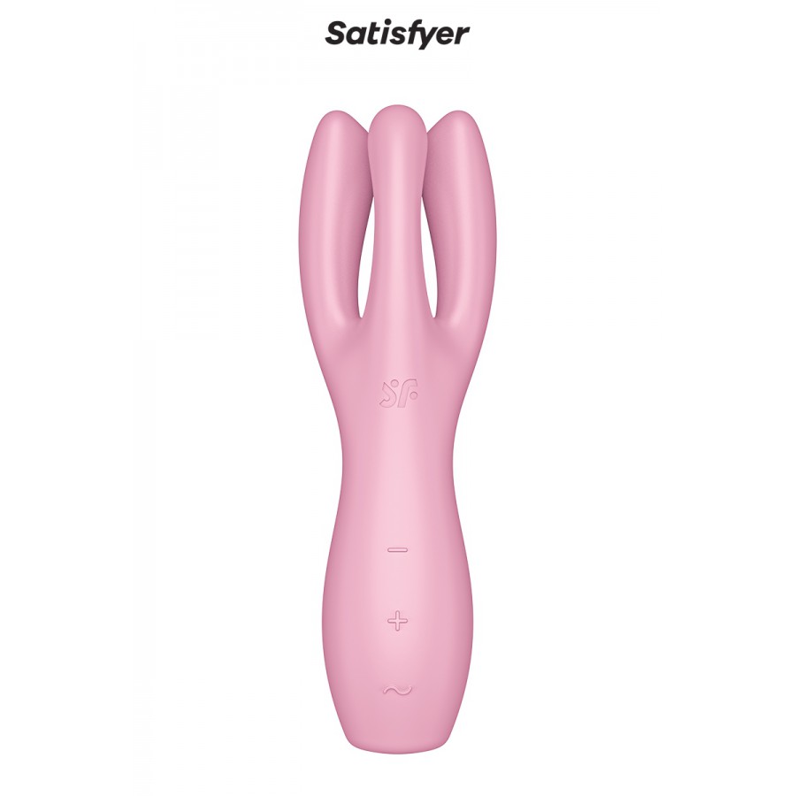 Stimulateur Threesome 3 rose - Satisfyer