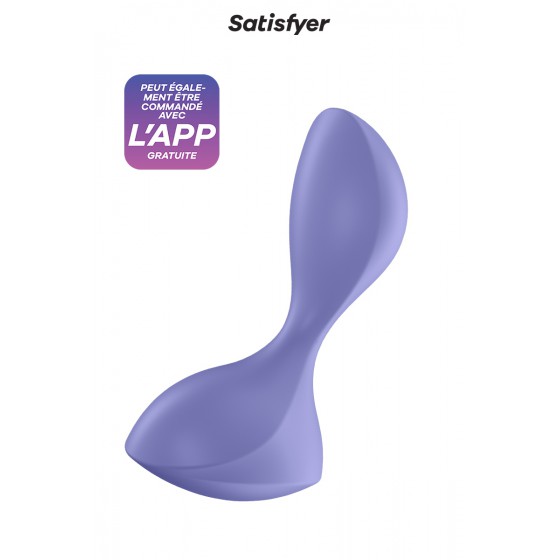 Plug anal connecté Sweet Seal lilas - Satisfyer