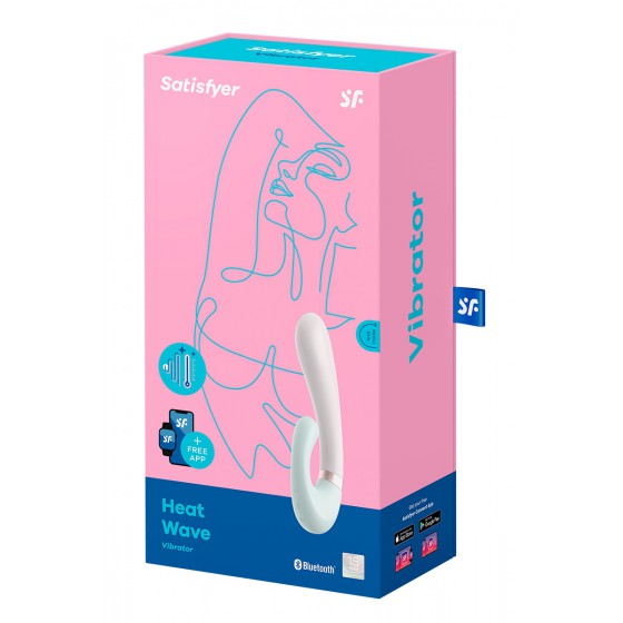 Vibro Rabbit Heat Wave menthe - Satisfyer