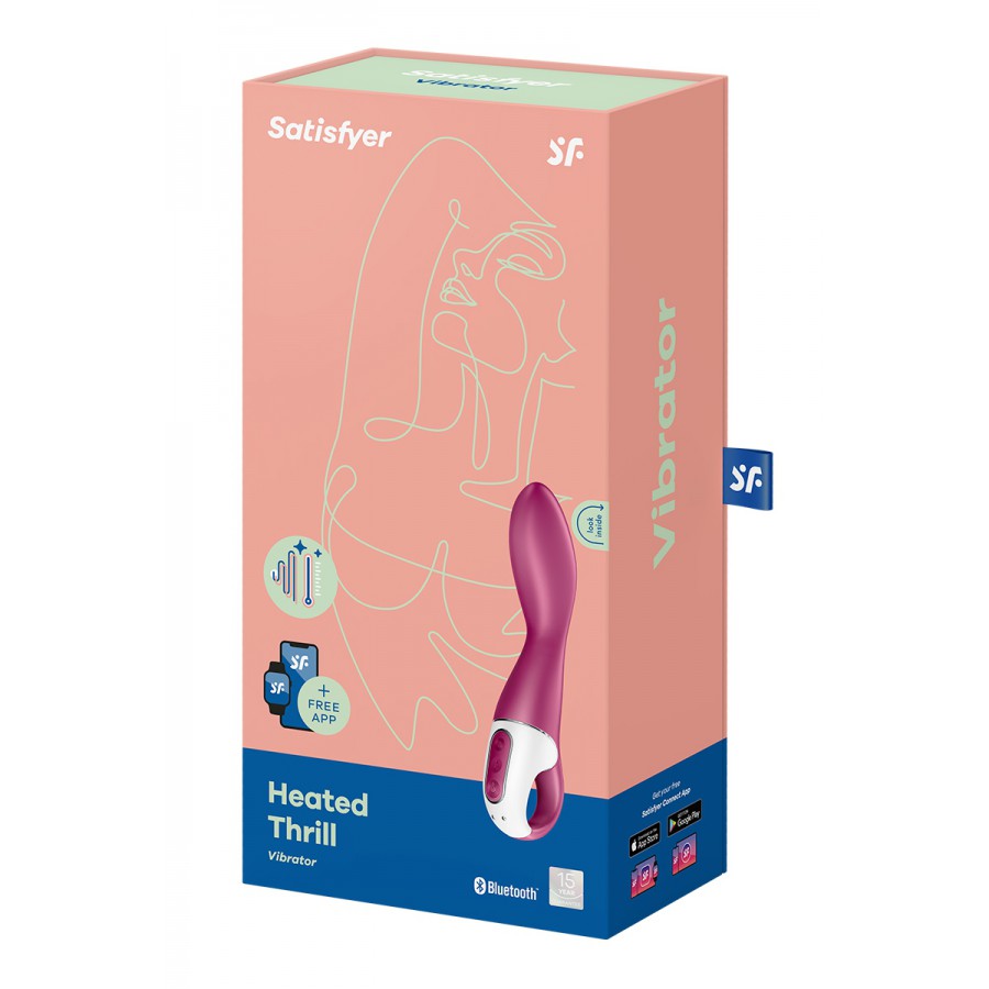 Vibro chauffant connecté Heated Thrill - Satisfyer