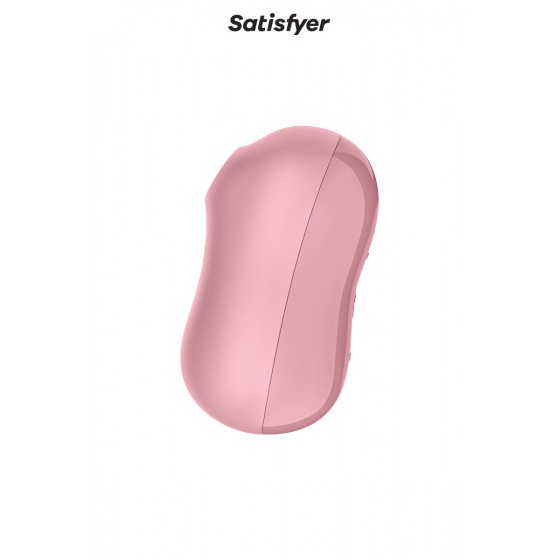 Double stimulateur Cotton Candy rouge clair - Satisfyer