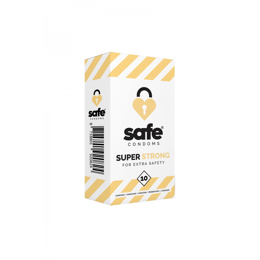 10 préservatifs Safe Super Strong 10 préservatifs Safe Super Strong