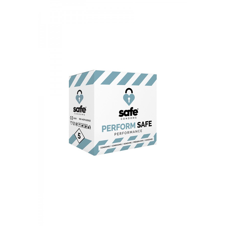 5 préservatifs Safe Performance 5 préservatifs Safe Performance