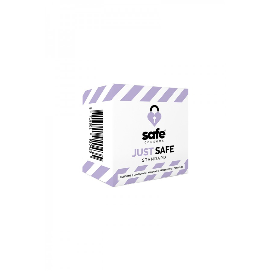 5 préservatifs Just Safe Standard 5 préservatifs Just Safe Standard