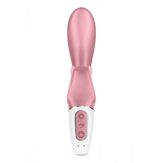 Vibro Rabbit connecté Hug Me rose - Satisfyer