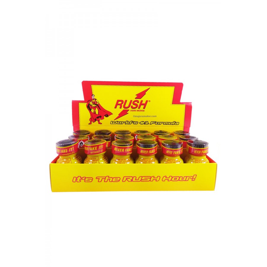 Box 18 poppers Rush 10 ml