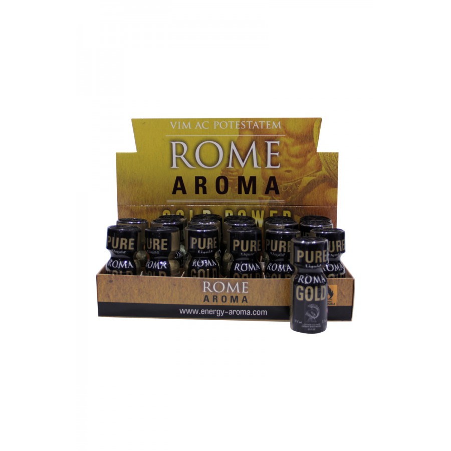 Box 18 poppers Roma Gold 15ml