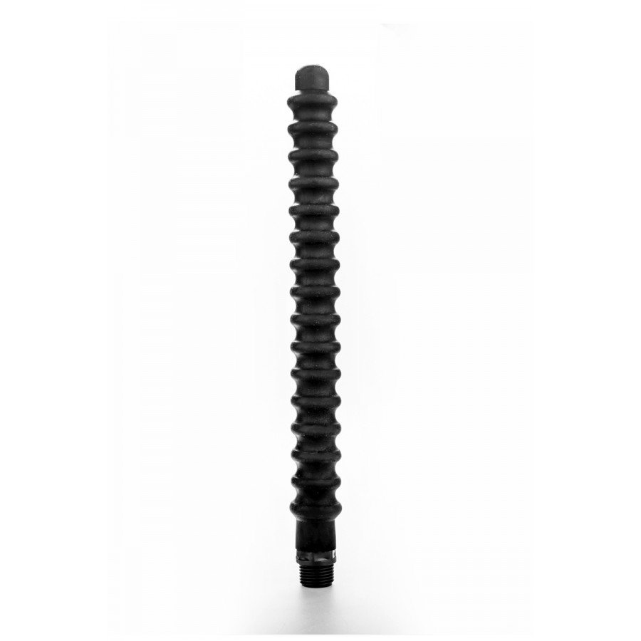 Douche anale silicone annelée 27 x 2 à 3 cm Douche anale silicone annelée 27 x 2 à 3 cm